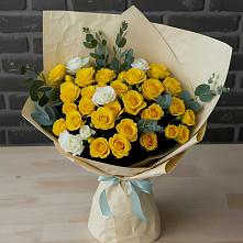 Букет цветов из:  Розы в Липицы