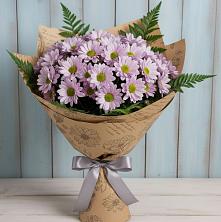 Букет цветов из:  Хризантемы в Липицы