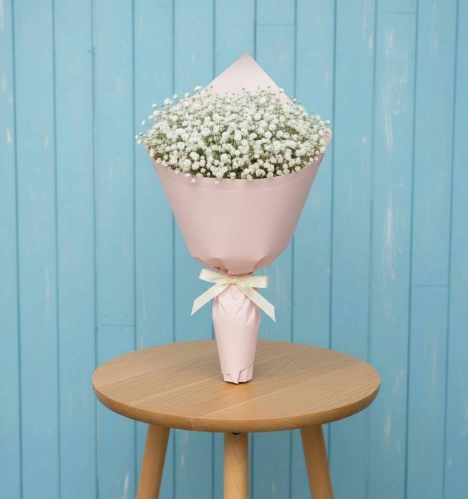 Букет цветов из: Гипсофила в Липицы