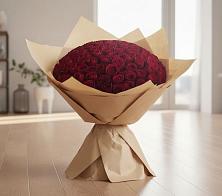 Букет 101 Красная роза в Липицы