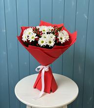 Букет цветов из:  Хризантемы в Липицы