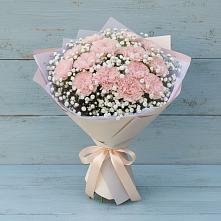 Букет цветов из:  Гвоздики в Липицы