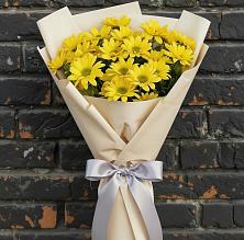 Букет цветов из:  Хризантемы #REPLACE_PRED# Липицы