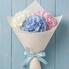 Букет цветов из:  Гортензия в Липицы