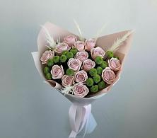 Букет цветов из:  Розы и Хризантемы #REPLACE_PRED# Липицы
