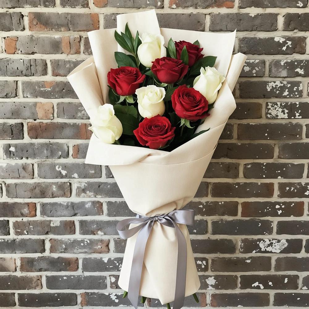 Букет цветов из: Розы в Липицы