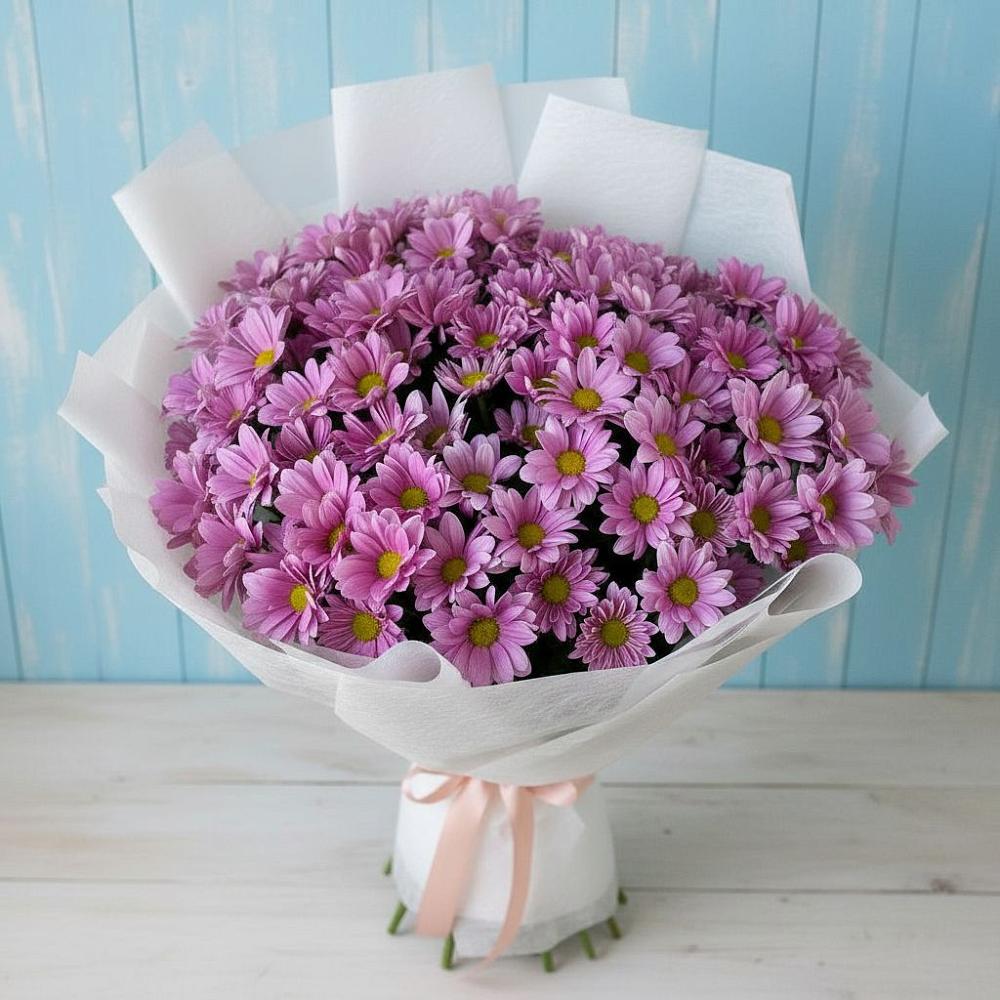 Букет цветов из: Хризантемы в Липицы