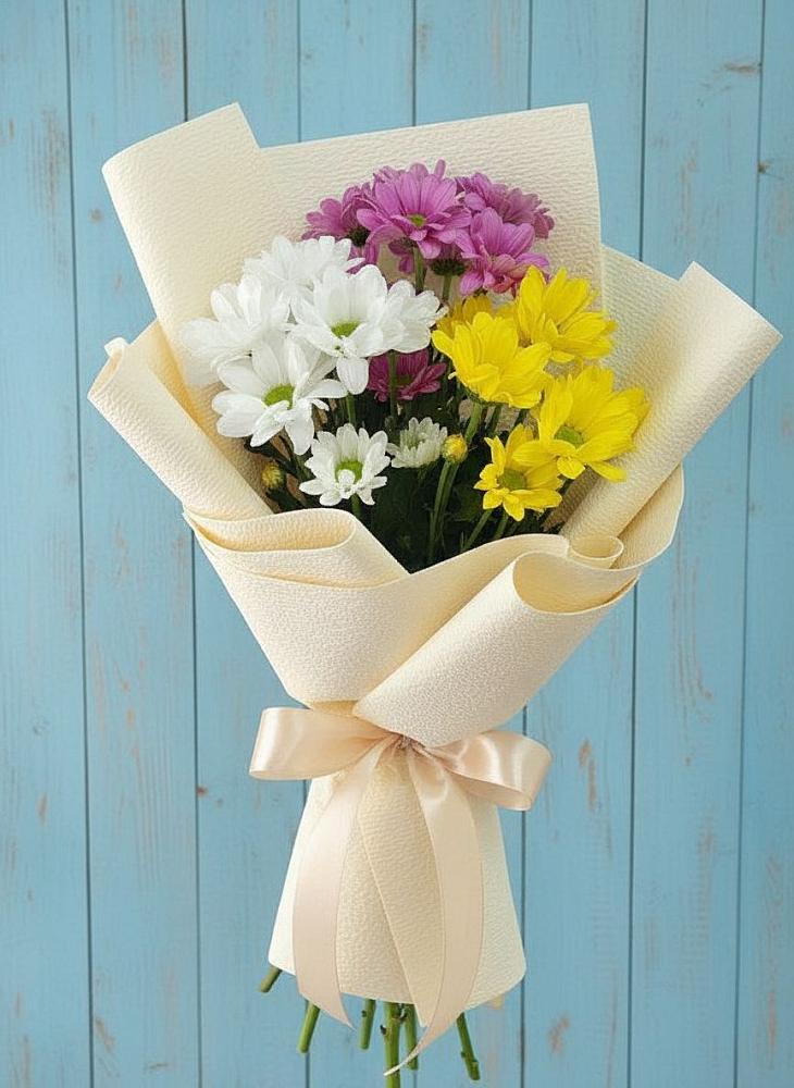 Букет цветов из: Хризантемы в Липицы