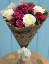 Букет цветов из:  Розы #REPLACE_PRED# Липицы