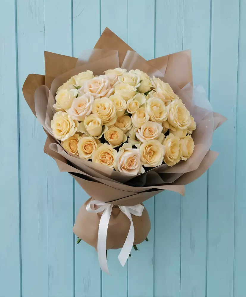 Букет Кремовое облако в Липицы