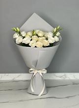 Букет цветов из:  Розы и Лизиантусы #REPLACE_PRED# Липицы